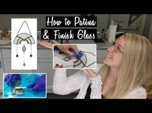 Stained Glass Patina & Polish Tutorial :: PERFECT Patina Every Time! 